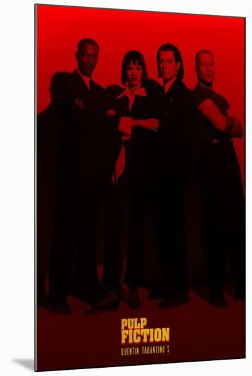 Pulp Fiction [1994], directed by QUENTIN TARANTINO.-null-Mounted Photographic Print