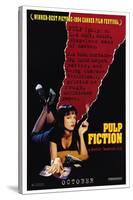 Pulp Fiction [1994], directed by QUENTIN TARANTINO.-null-Stretched Canvas