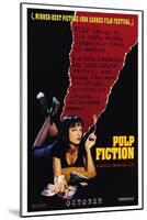 Pulp Fiction [1994], directed by QUENTIN TARANTINO.-null-Mounted Poster