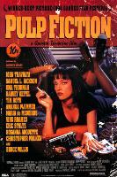 Pulp Fiction – Cover with Uma Thurman Movie Poster-null-Lamina Framed Poster