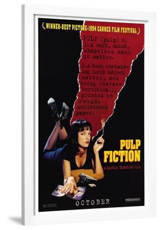 【当時物】90s PULP FICTION ORIGINAL POSTER Pulp Fiction Movie Poster 1994 1 Sheet (27x41)