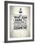 Pulp Fiction Say What-Mark Rogan-Framed Giclee Print