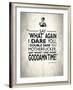 Pulp Fiction Say What-Mark Rogan-Framed Giclee Print