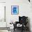Pulp Fiction Vincent Vega-Olivia Morgan-Framed Art Print displayed on a wall