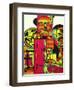 Pulp Fiction-Abstract Graffiti-Framed Giclee Print