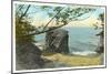 Pulpit Rock, Lake Erie, New York-null-Mounted Art Print