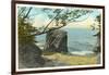 Pulpit Rock, Lake Erie, New York-null-Framed Art Print