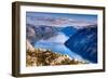 Pulpit Rock, Lysefjord View, Stavanger, Norway, Scandinavia, Europe-Jim Nix-Framed Photographic Print