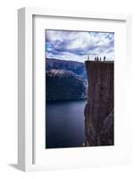 Pulpit Rock, Lysefjord View, Stavanger, Norway, Scandinavia, Europe-Jim Nix-Framed Photographic Print