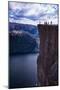 Pulpit Rock, Lysefjord View, Stavanger, Norway, Scandinavia, Europe-Jim Nix-Mounted Photographic Print