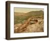 Pulpit Terraces from above, Yellowstone National Park, c.1898-American Photographer-Framed Giclee Print