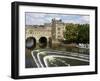 Pulteney Bridge and River Avon, Bath, UNESCO World Heritage Site, Avon, England, UK, Europe-Jeremy Lightfoot-Framed Photographic Print