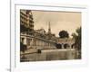 Pulteney Bridge, Bath, Somerset, C1925-null-Framed Giclee Print