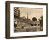 Pulteney Bridge, Bath, Somerset, C1925-null-Framed Premium Giclee Print