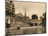 Pulteney Bridge, Bath, Somerset, C1925-null-Mounted Premium Giclee Print