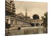 Pulteney Bridge, Bath, Somerset, C1925-null-Stretched Canvas