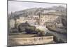 Pulteney Bridge, from 'Bath Illustrated by a Series of Views', Engraved by John Hill-John Claude Nattes-Mounted Giclee Print