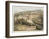 Pulteney Bridge, from 'Bath Illustrated by a Series of Views', Engraved by John Hill-John Claude Nattes-Framed Giclee Print