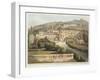 Pulteney Bridge, from 'Bath Illustrated by a Series of Views', Engraved by John Hill-John Claude Nattes-Framed Giclee Print