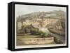 Pulteney Bridge, from 'Bath Illustrated by a Series of Views', Engraved by John Hill-John Claude Nattes-Framed Stretched Canvas