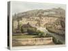 Pulteney Bridge, from 'Bath Illustrated by a Series of Views', Engraved by John Hill-John Claude Nattes-Stretched Canvas