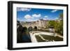 Pulteney Bridge over the River Avon, Bath, Avon and Somerset, England, United Kingdom, Europe-Matthew Williams-Ellis-Framed Photographic Print