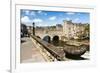 Pulteney Bridge over the River Avon, Bath, Avon and Somerset, England, United Kingdom, Europe-Matthew Williams-Ellis-Framed Photographic Print