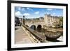 Pulteney Bridge over the River Avon, Bath, Avon and Somerset, England, United Kingdom, Europe-Matthew Williams-Ellis-Framed Photographic Print