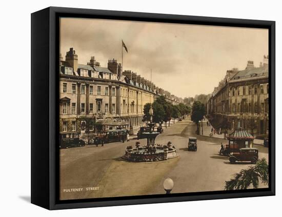 Pulteney Street, Bath, Somerset, C1925-null-Framed Stretched Canvas