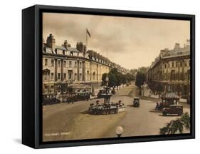 Pulteney Street, Bath, Somerset, C1925-null-Framed Stretched Canvas