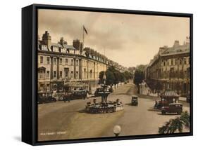 Pulteney Street, Bath, Somerset, C1925-null-Framed Stretched Canvas