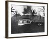 Pumice Fallout from Volcano Almost Buried This Vehicle Parked Off Main St of Kap-null-Framed Photographic Print