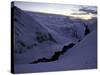 Pumori in a Sea of Clouds Seen from the North Col of Everest-Michael Brown-Stretched Canvas