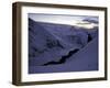 Pumori in a Sea of Clouds Seen from the North Col of Everest-Michael Brown-Framed Photographic Print