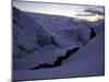 Pumori in a Sea of Clouds Seen from the North Col of Everest-Michael Brown-Mounted Photographic Print