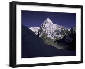 Pumori Landscape Everest, Nepal-Michael Brown-Framed Photographic Print