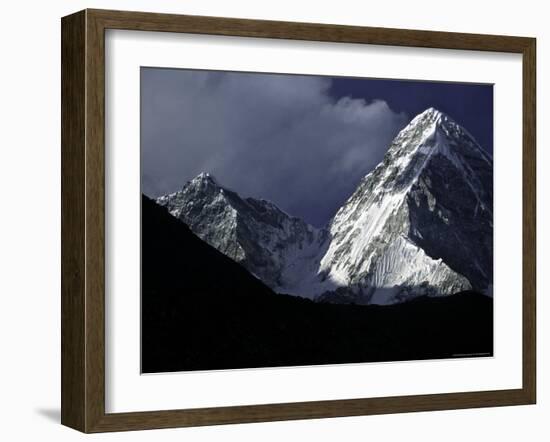 Pumori Landscape, Nepal-Michael Brown-Framed Photographic Print