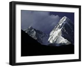 Pumori Landscape, Nepal-Michael Brown-Framed Photographic Print