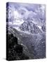 Pumori Seen from Ronbuk Glacier, Tibet-Michael Brown-Stretched Canvas