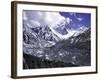 Pumori Seen from Ronbuk Glacier, Tibet-Michael Brown-Framed Photographic Print