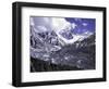 Pumori Seen from Ronbuk Glacier, Tibet-Michael Brown-Framed Photographic Print