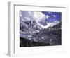 Pumori Seen from Ronbuk Glacier, Tibet-Michael Brown-Framed Photographic Print