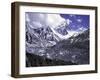 Pumori Seen from Ronbuk Glacier, Tibet-Michael Brown-Framed Photographic Print