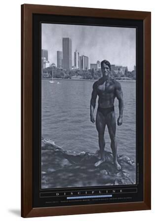 Pumping Iron--Framed Poster