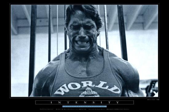 Pumping Iron-null-Lamina Framed Poster