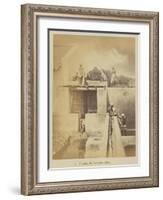 Pumping the fecula into boilers, 1877-Oscar Jean Baptiste Mallitte-Framed Giclee Print