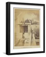 Pumping the fecula into boilers, 1877-Oscar Jean Baptiste Mallitte-Framed Giclee Print