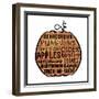 Pumpkin 1-Erin Clark-Framed Giclee Print