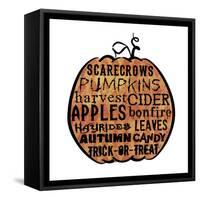 Pumpkin 1-Erin Clark-Framed Stretched Canvas