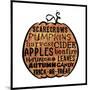 Pumpkin 1-Erin Clark-Mounted Giclee Print